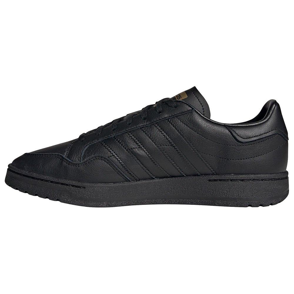 adidas Originals Leather Team Court Shoes in Black for Men - Save ... عطر روز من درعه