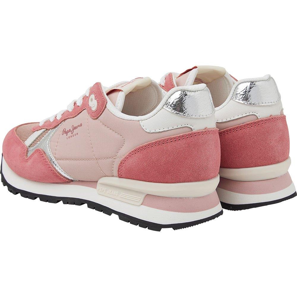 Pepe Jeans Brit Heritage Trainers in Pink | Lyst