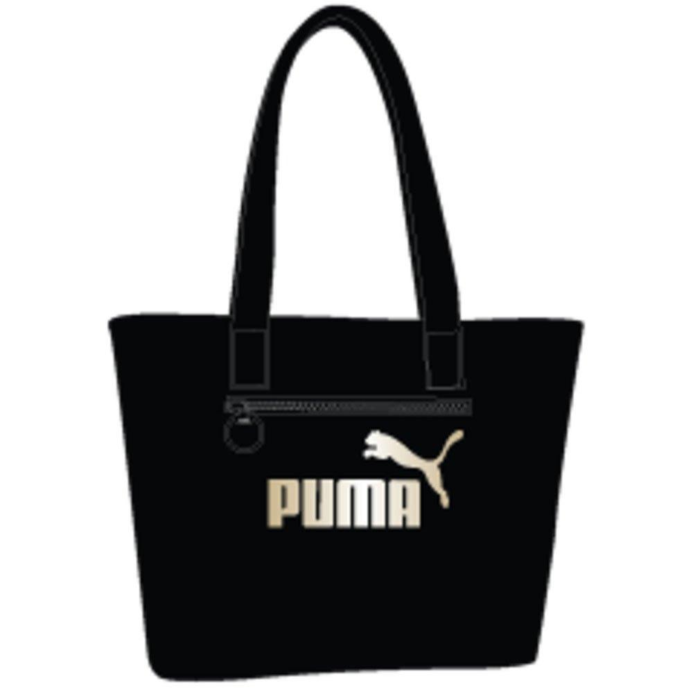 PUMA Core Up Large Shopper Bag in Black | Lyst