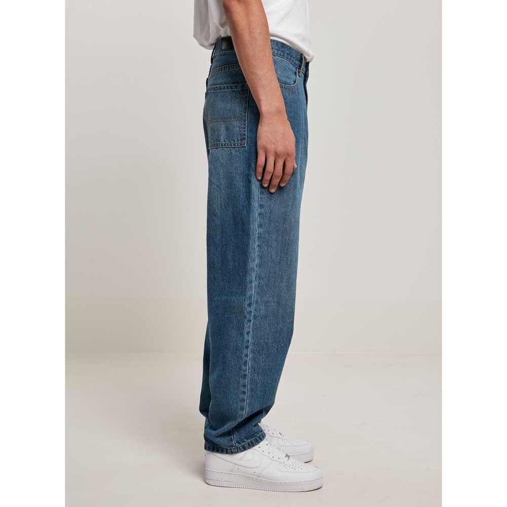 Urban Classics 90 ́s Mid Waist Jeans in Blue for Men | Lyst