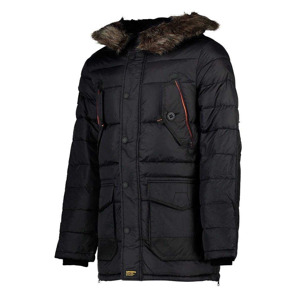 Superdry Chinook Parka in Black for Men - Lyst