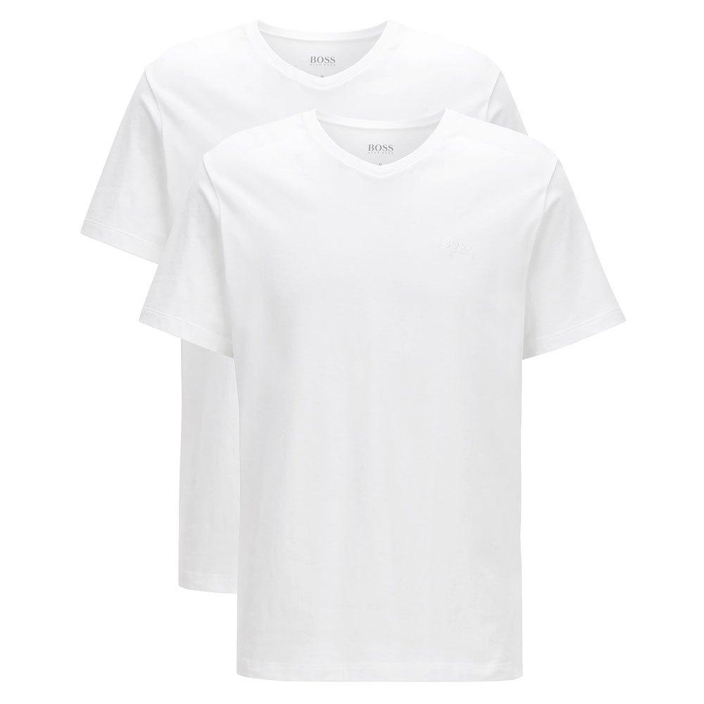 BOSS by HUGO BOSS Cotton T-shirt 2 Pack in White for Men - Lyst