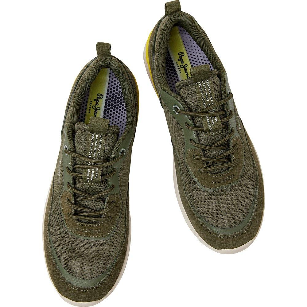 Pepe Jeans Jay Pro Advance Trainers in Green for Men | Lyst