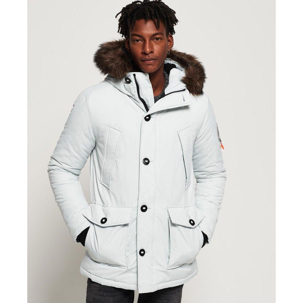 superdry white bomber jacket