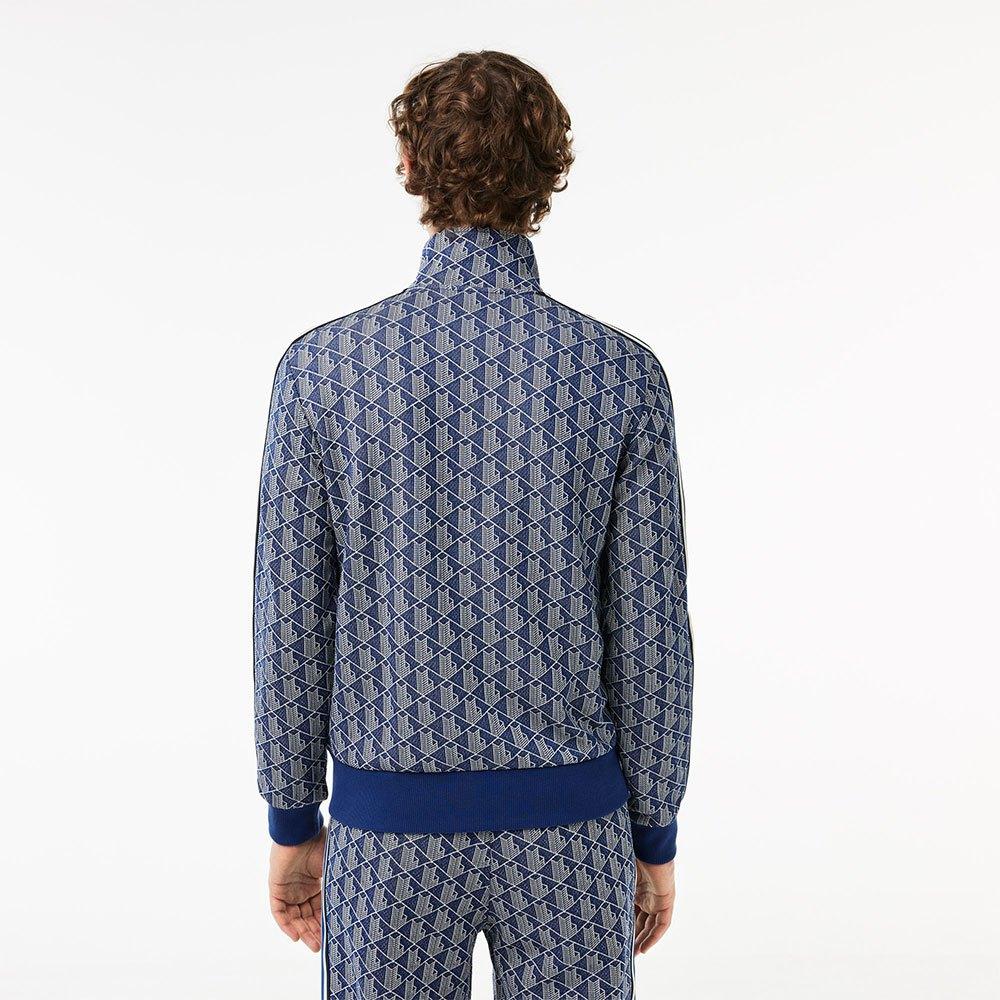 Men's Paris Monogram Zip-Up Sweatshirt