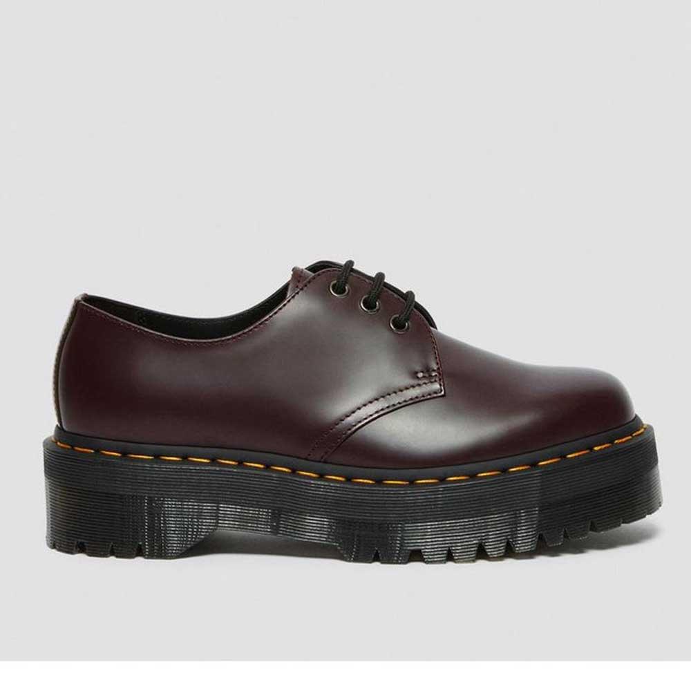 Dr. Martens Leather 1461 Quad Shoes in Burgundy (Red) for Men | Lyst