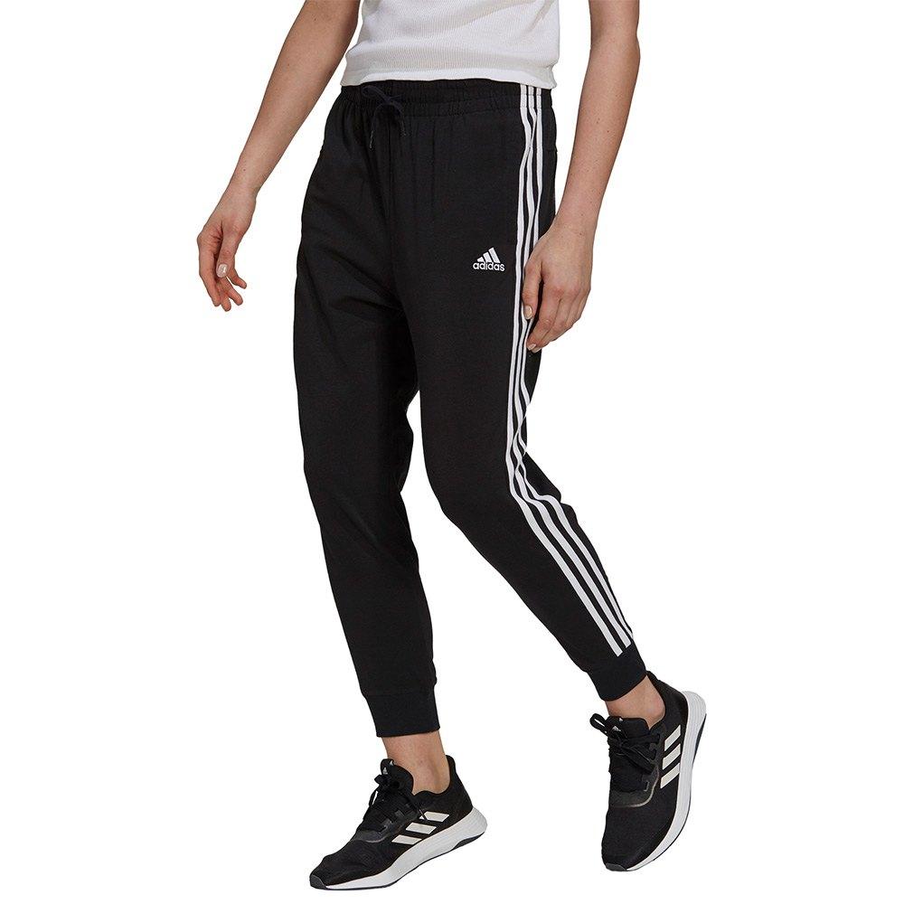 adidas Sportswear 3 Stripes Sj Pants in Black | Lyst