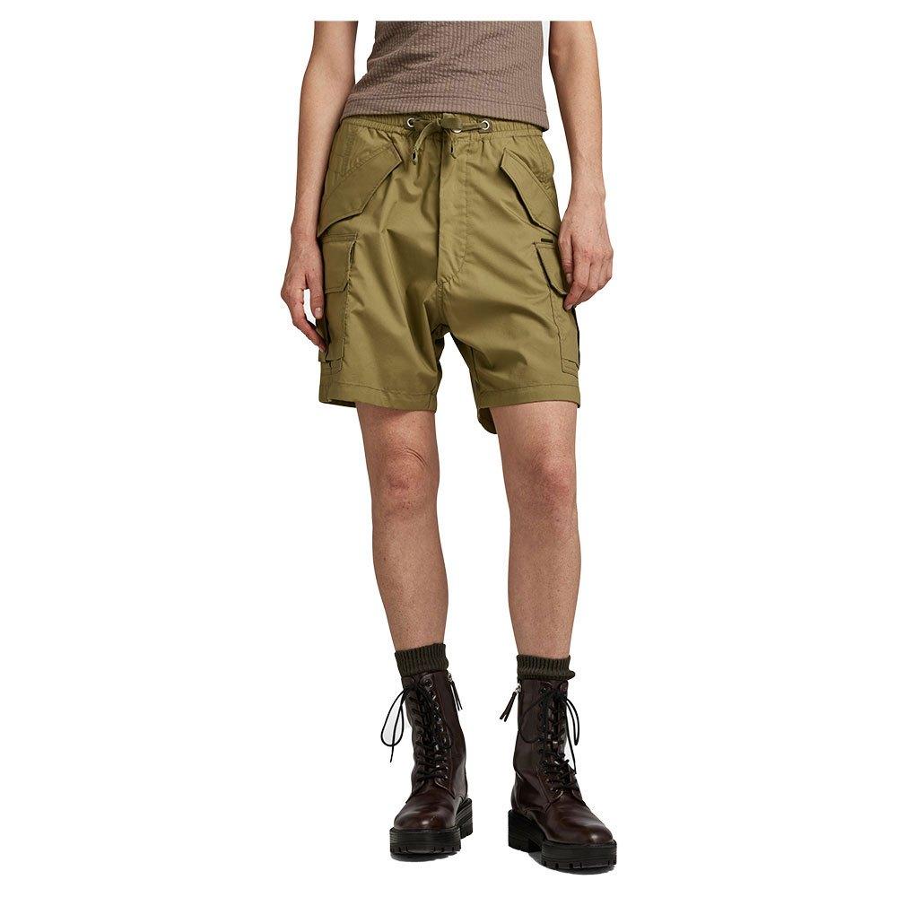 G-Star RAW D299-d308 Straight Fit Cargo Shorts Woman in Green | Lyst