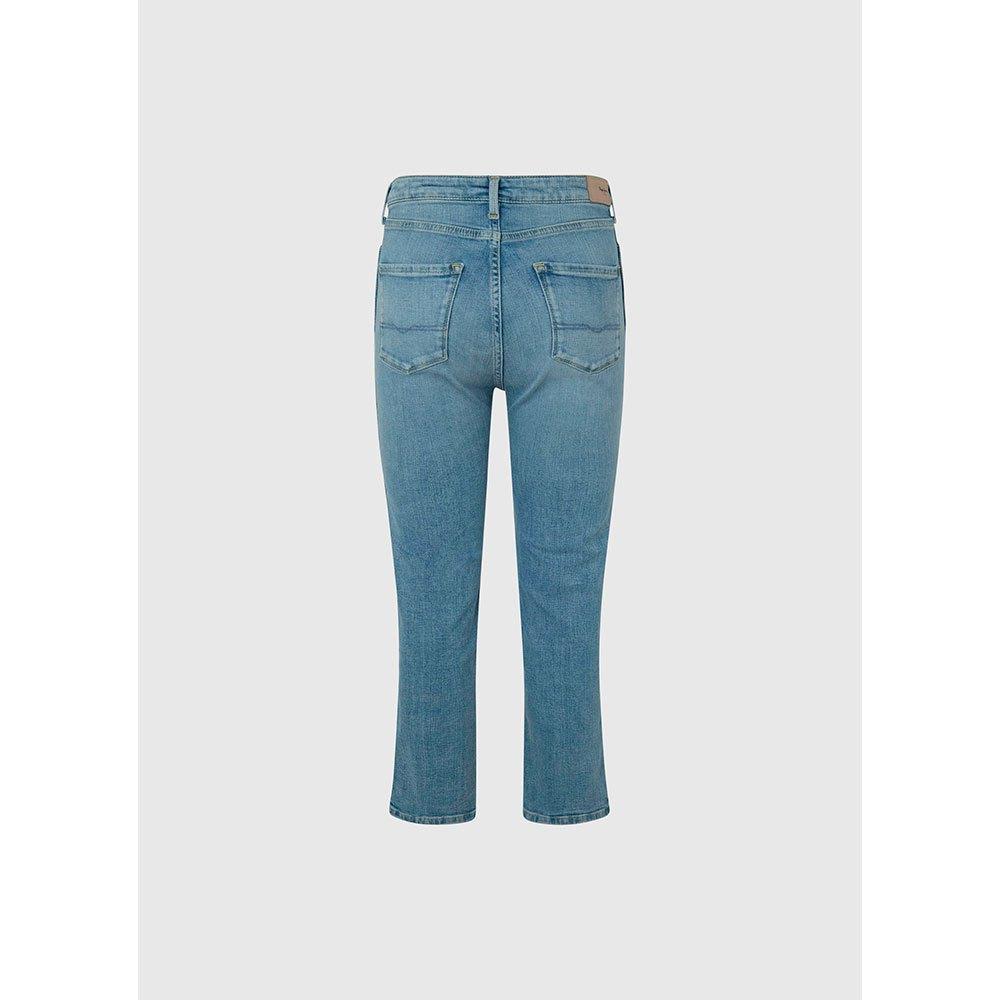 Pepe Jeans Dion 7/8 Jeans in Blue | Lyst