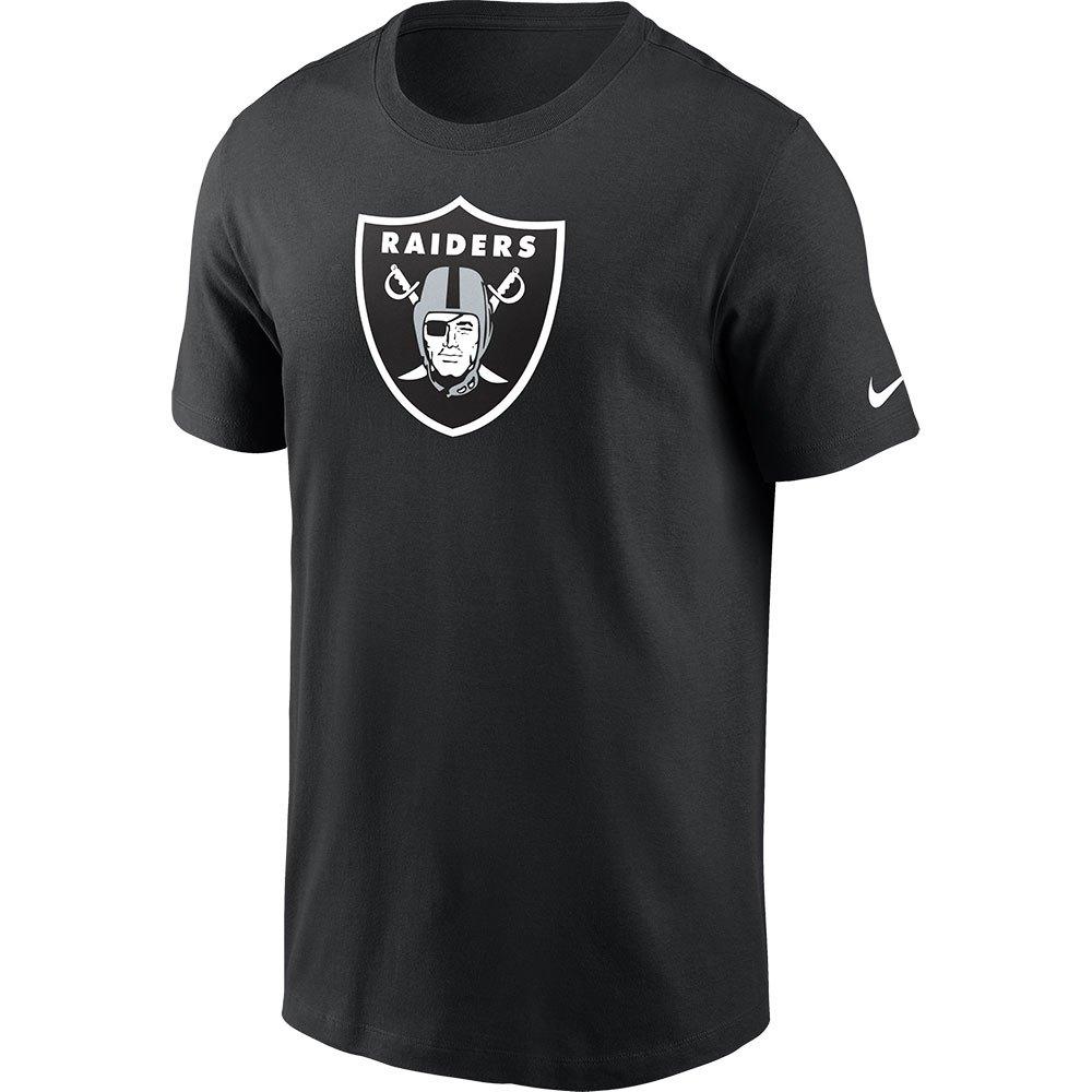 Nike Nfl Las Vegas Raiders Logo Essential Short Sleeve Crew Neck T ...