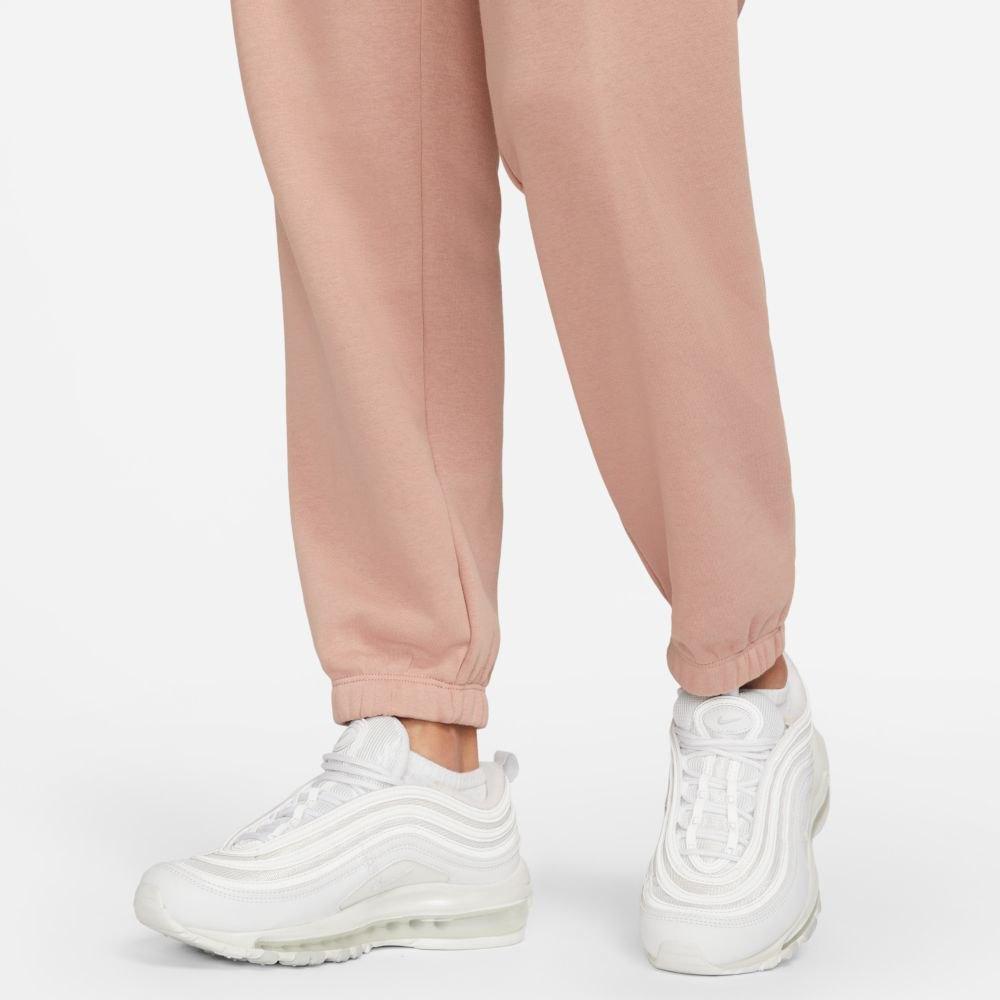 Nike Sportswear Essential Fleece Cargo Big Pants in Pink | Lyst