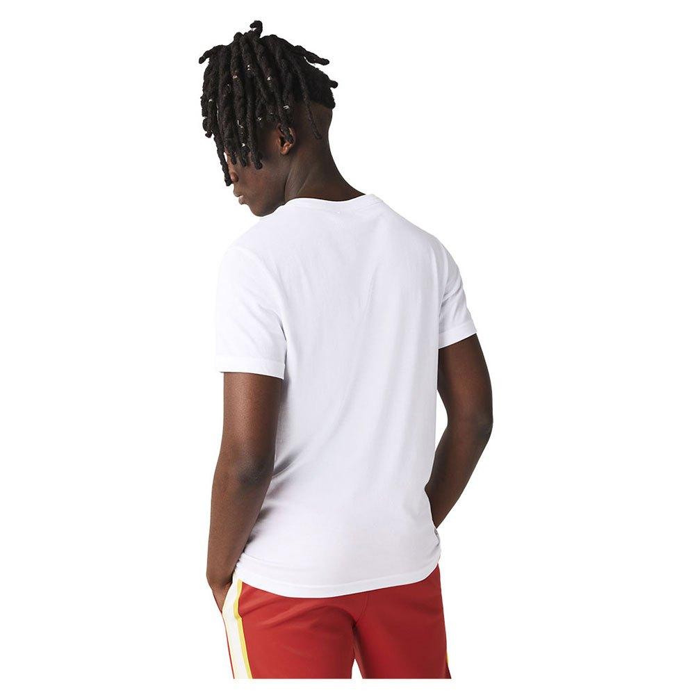 Lacoste Sport Th2042 Short Sleeve Crew Neck T-shirt in White for Men | Lyst