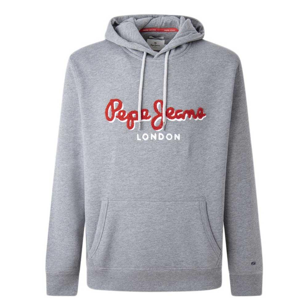 Pepe Jeans Pepe Jean Aont Hoodie in Gray for Men | Lyst