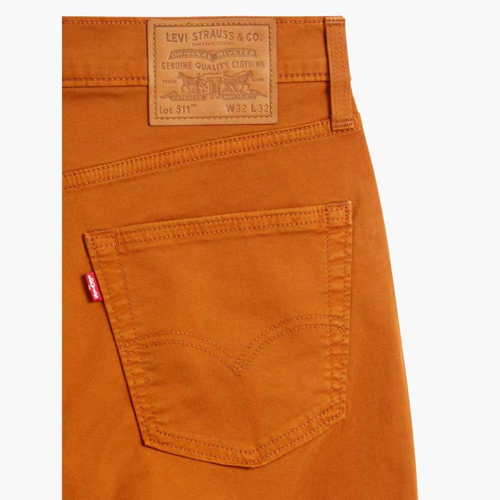 Levi's 511 Slim Jeans in Orange for Men |