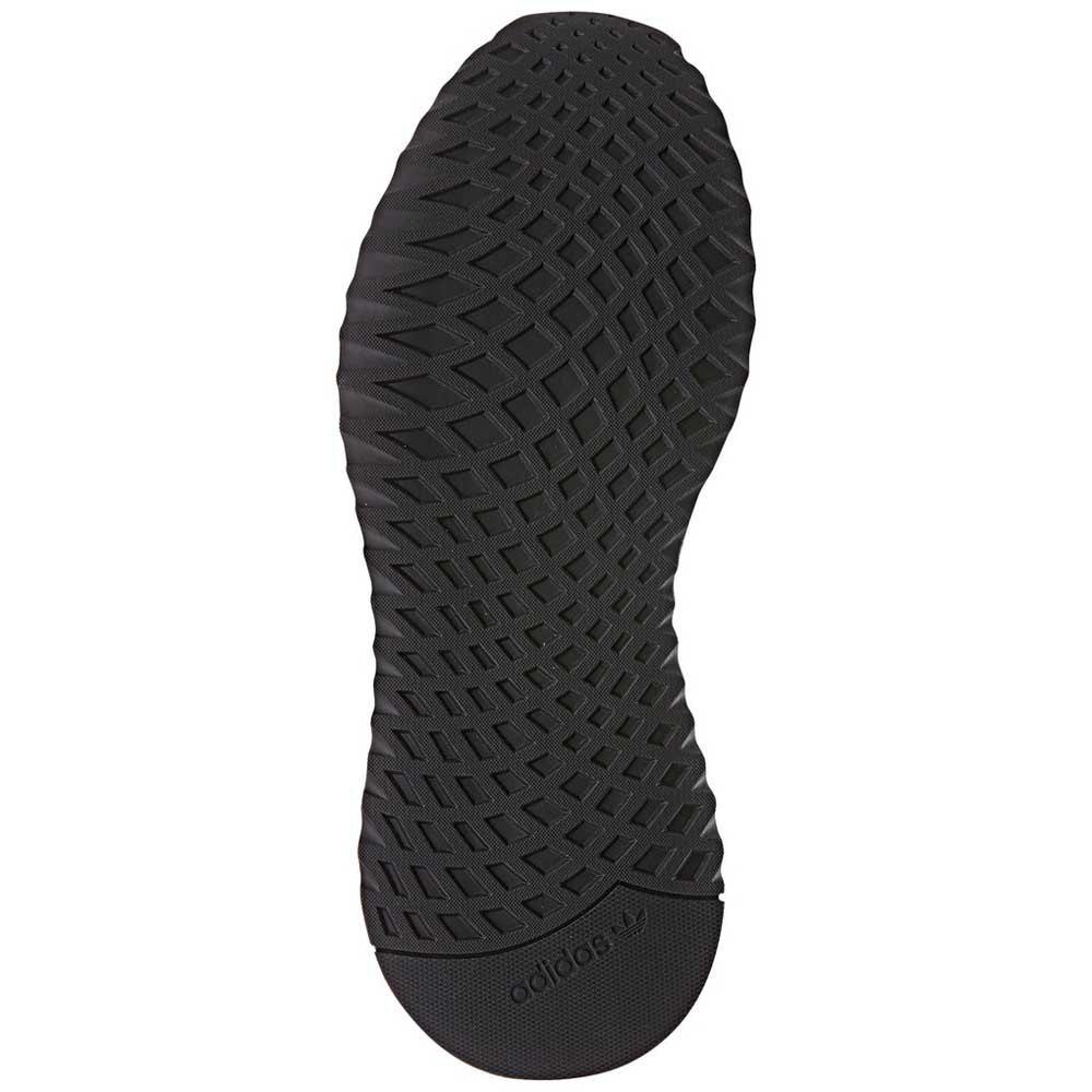 adidas Originals Suede U Path Run Running Shoes in Black/Black/White  (Black) for Men | Lyst