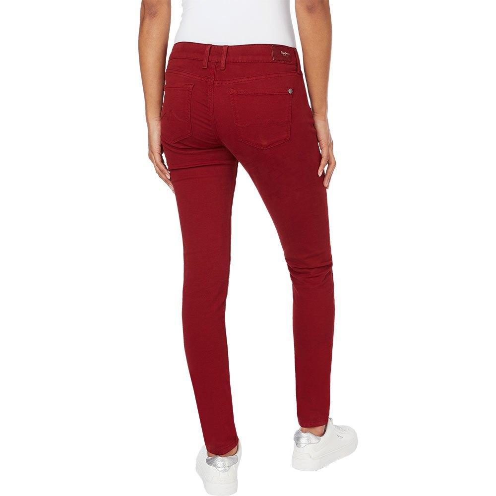 Pepe Jeans Soho Pants in Red | Lyst