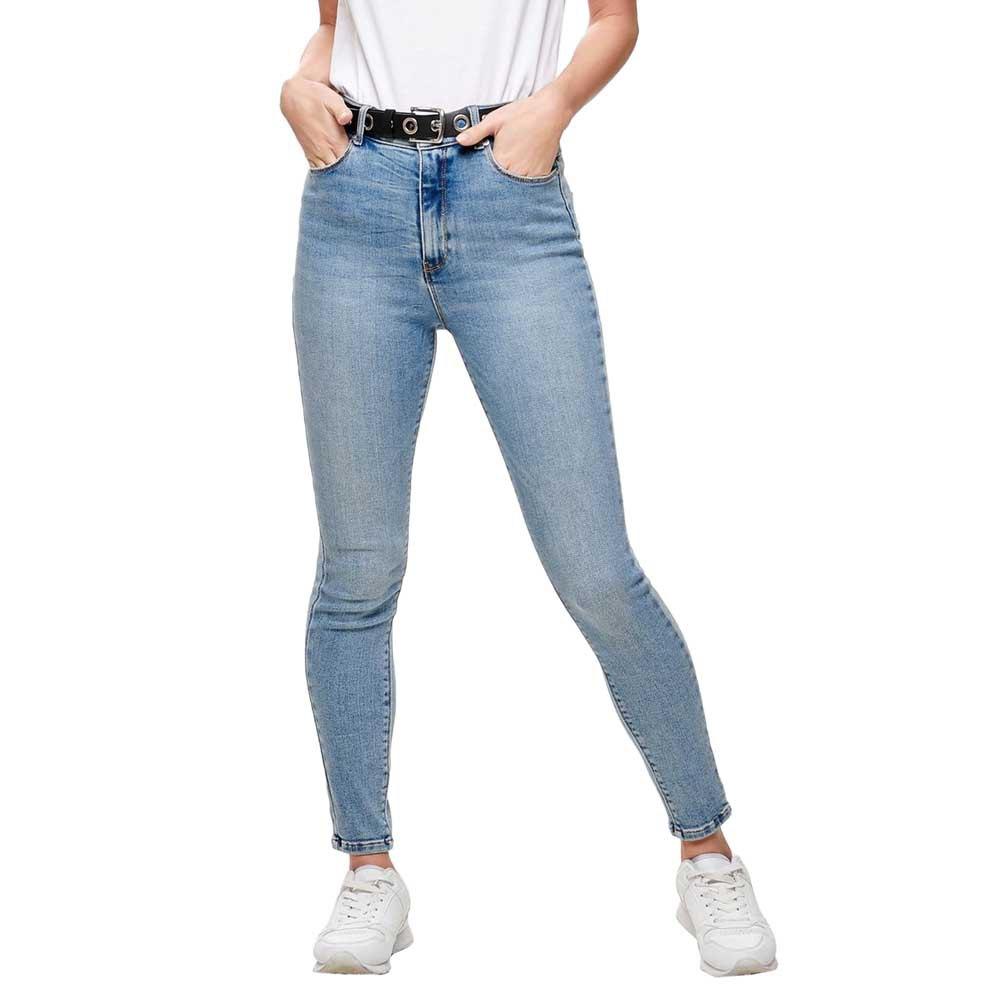 ONLY Denim Mila Life High Waist Skinny Ankle Bj13502-2 Jeans in Light Blue  Denim (Blue) | Lyst