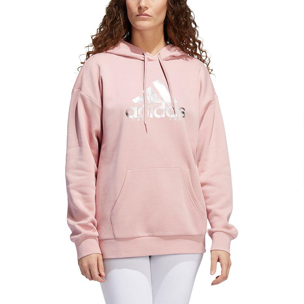 adidas Sportswear Brand Sweatshirt in Pink | Lyst