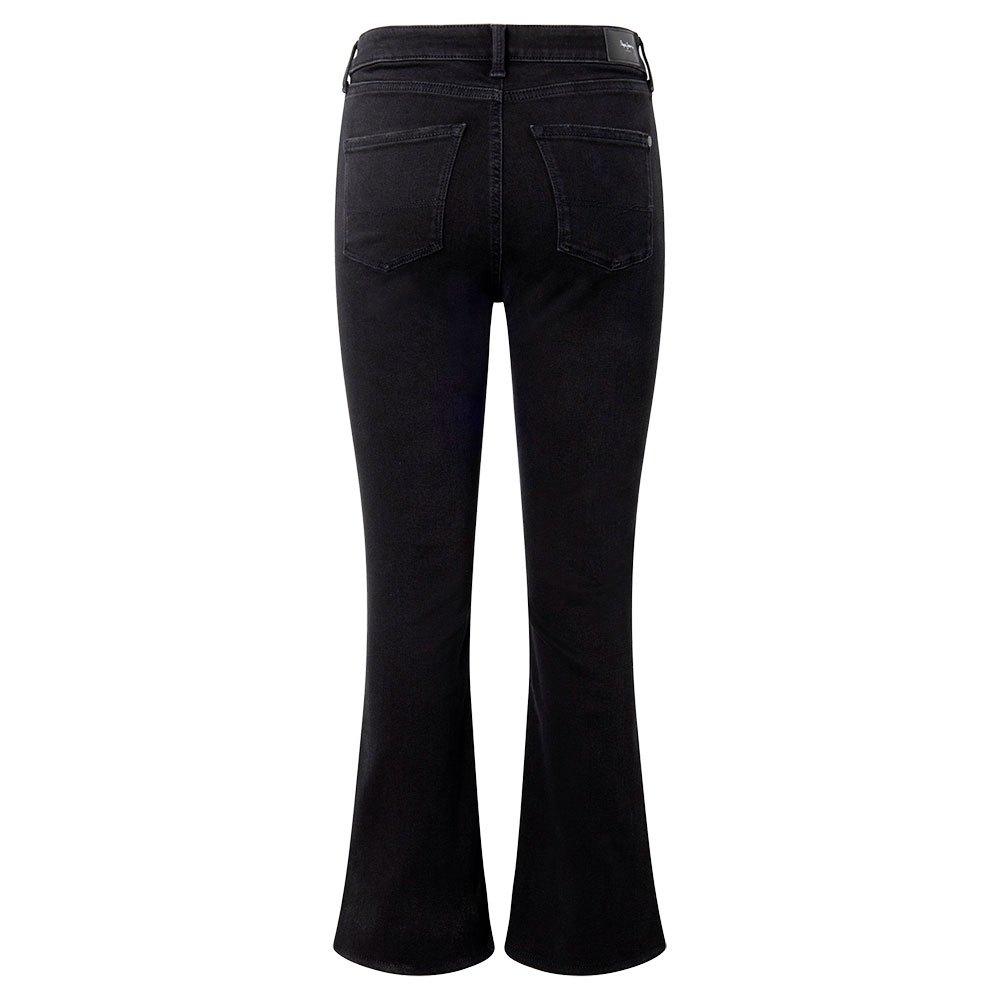 Pepe Jeans Pixie Pl204169xe7 Mid Waist Jeans in Black | Lyst
