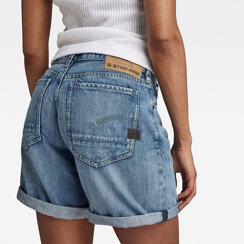 G-Star RAW Judee Fit Low Shorts Woman in Blue | Lyst