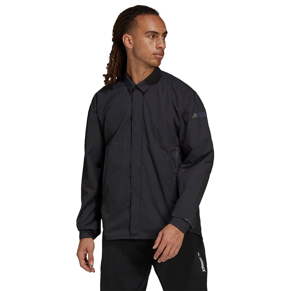 adidas Sportswear Myshelter W.r Jacket in Black for Men | Lyst