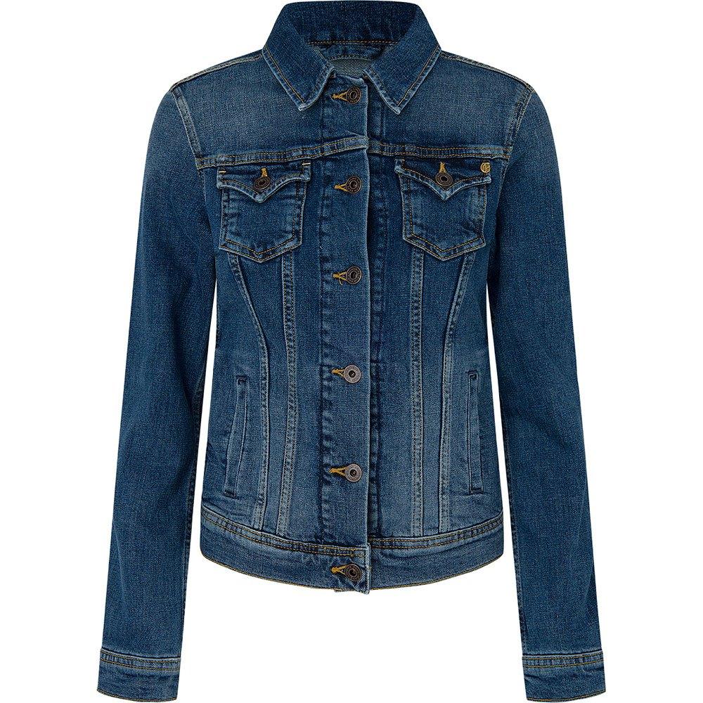 Pepe Jeans Thrift Jacket Woman in Blue | Lyst