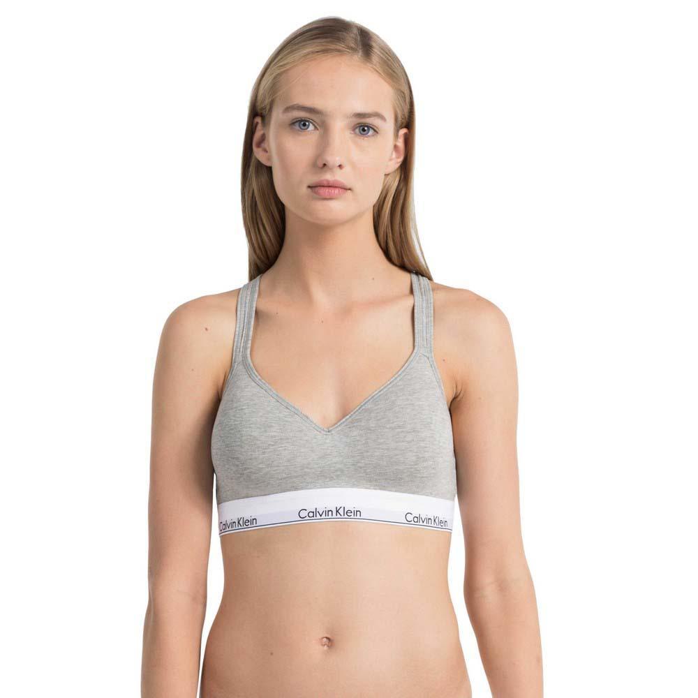 Calvin Klein Bralette - Modern Cotton in Grey Heather (Gray) - Save 57% |  Lyst