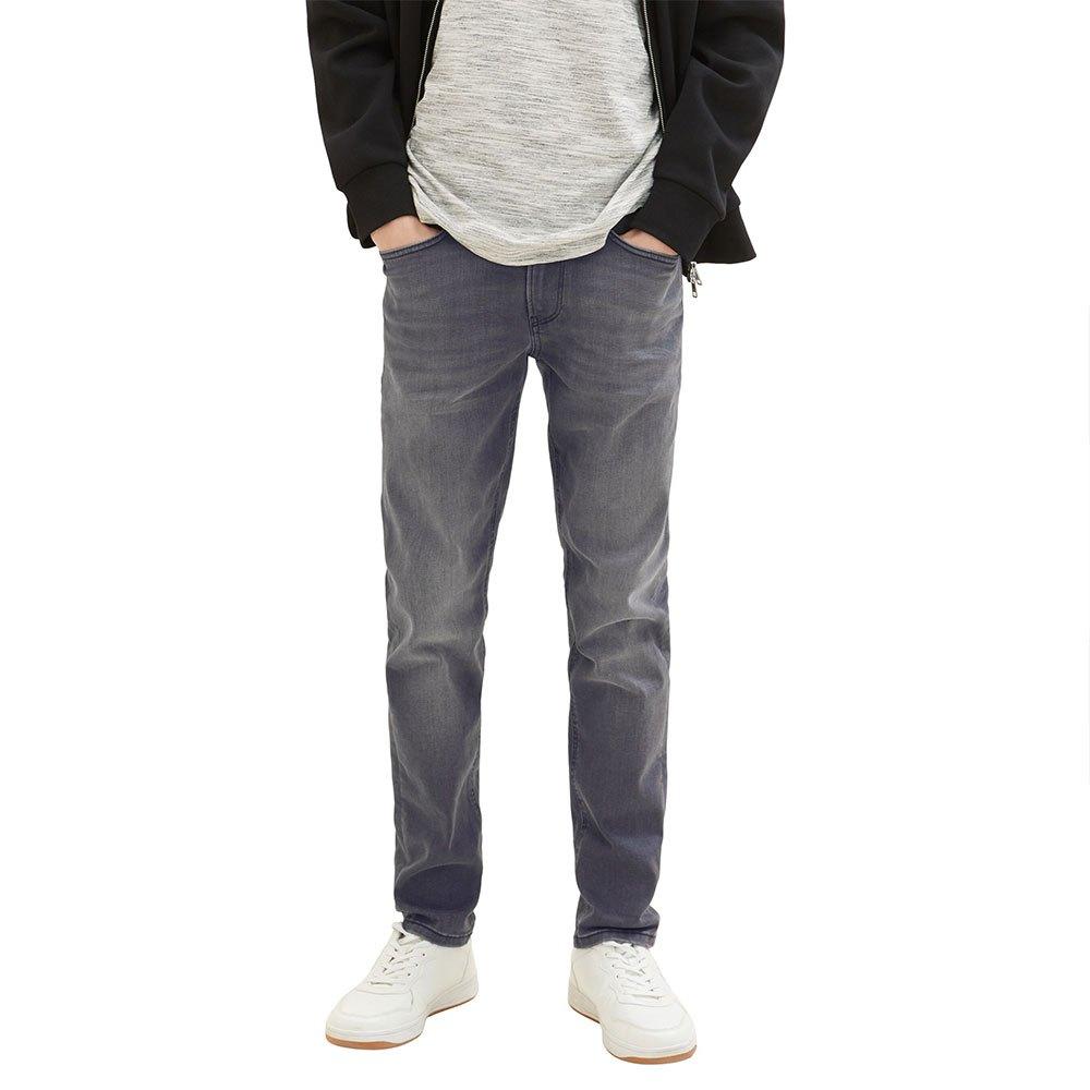 Tom Tailor Denim Slim Tapered Jeans in Gray for Men | Lyst