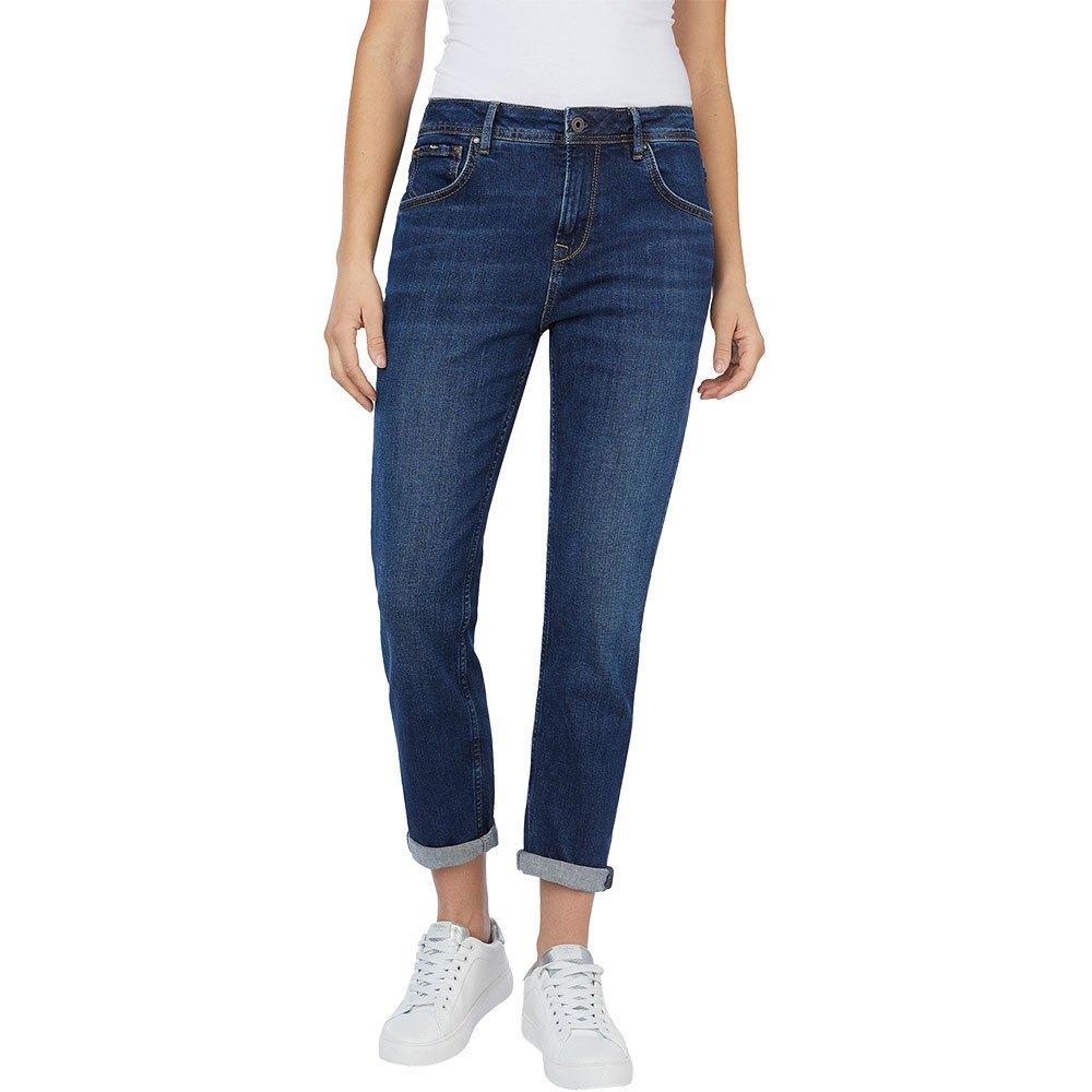 Pepe Jeans Violet High Waist Jeans in Blue | Lyst