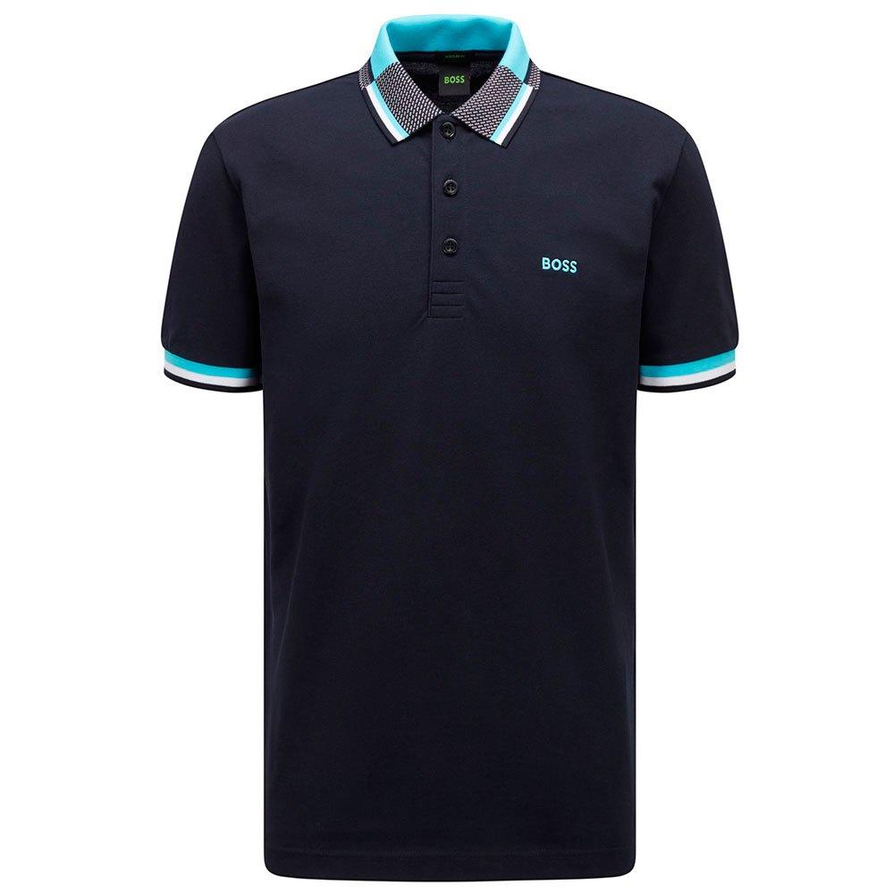 BOSS by HUGO BOSS Paddy 1 Short Sleeve Polo in Blue for Men | Lyst