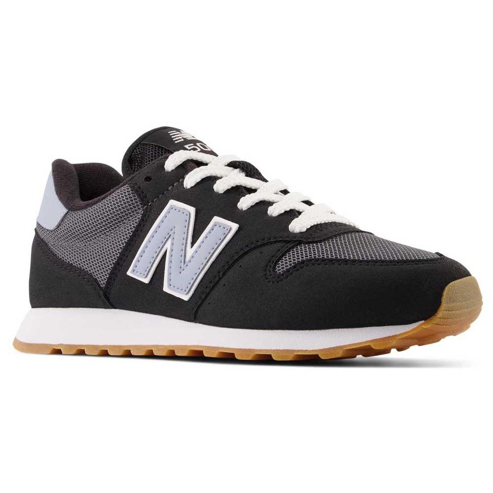 New Balance 500 Trainers in Black | Lyst
