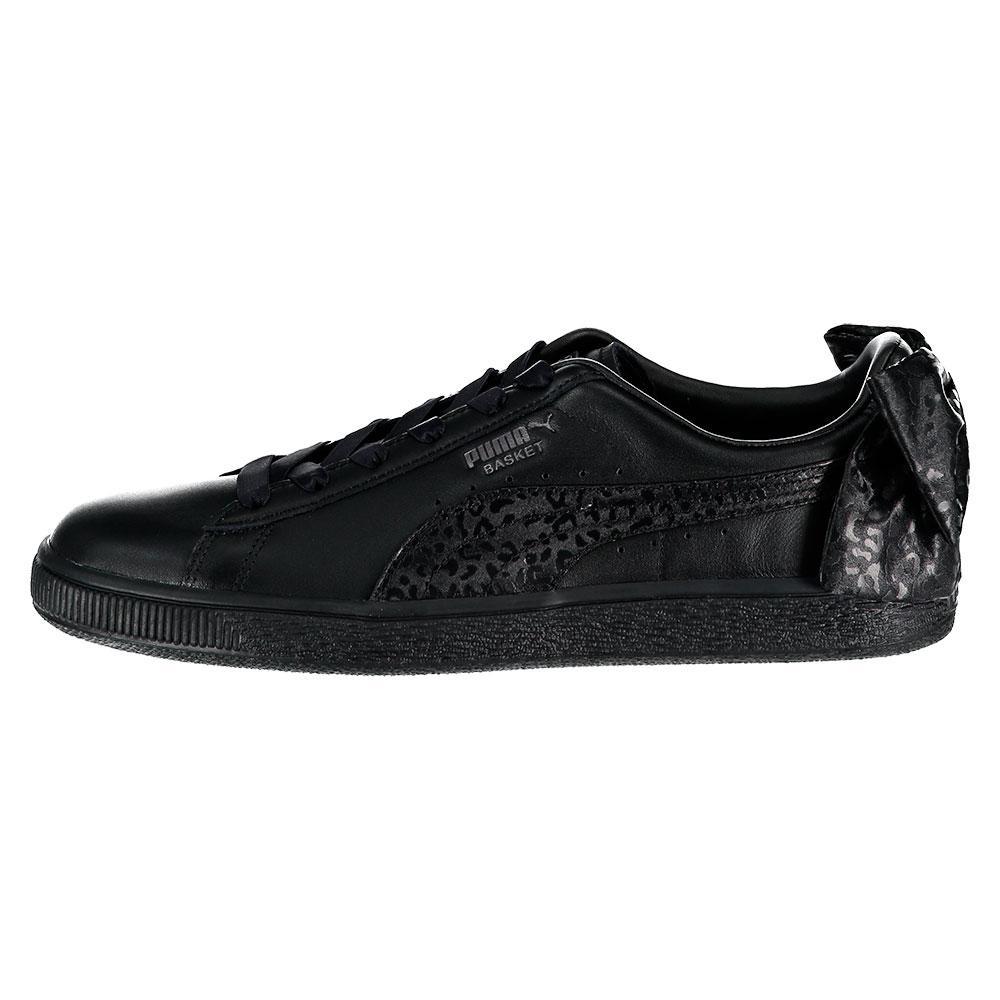 puma basket bow leather animal