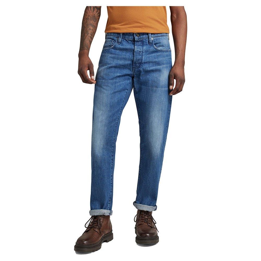 G-Star RAW 01 Straight Jeans in Blue for Men | Lyst