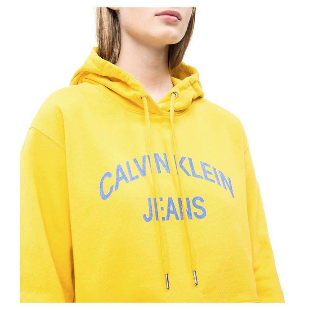 calvin klein hoodie yellow