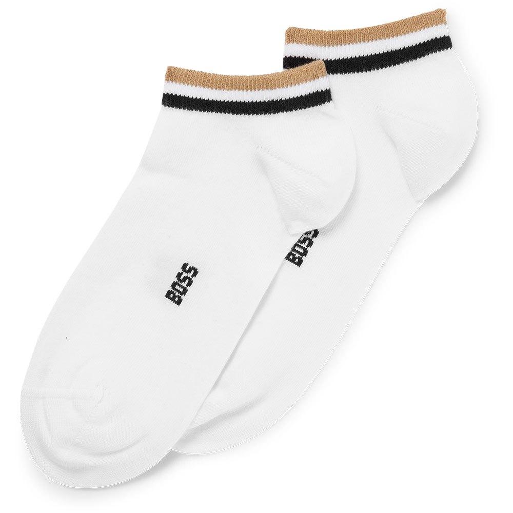 BOSS by HUGO BOSS As Uni Stripe Cc 10249325 01 Socks 2 Pairs in White for  Men | Lyst