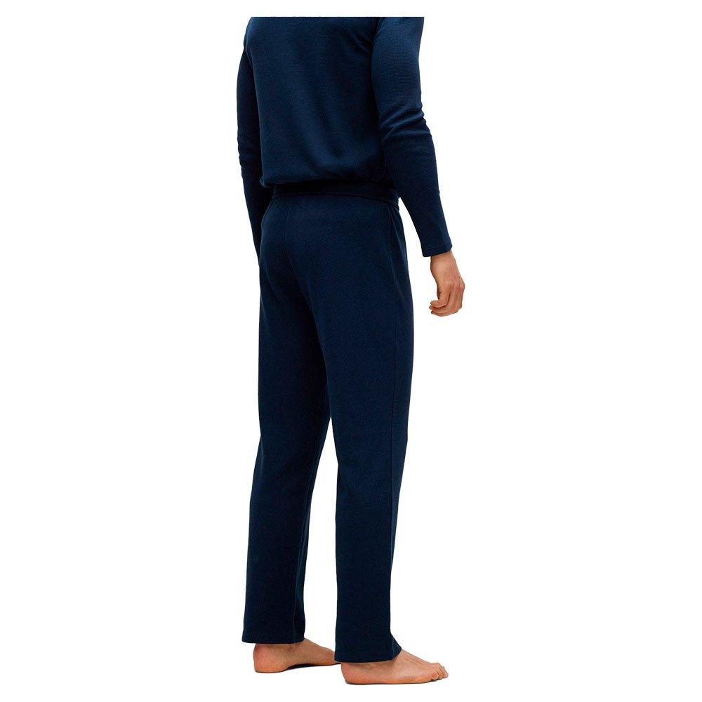 BOSS by HUGO BOSS Waffe Pants Pyjama Bue Man in Blue for Men | Lyst