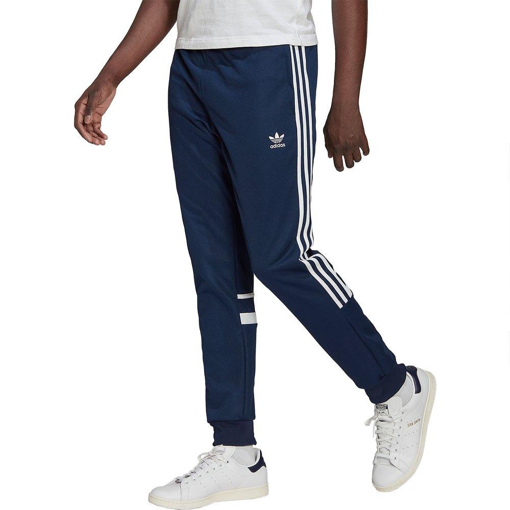 adidas Originals Adicolor Classics Cutline Pants in Blue for Men | Lyst