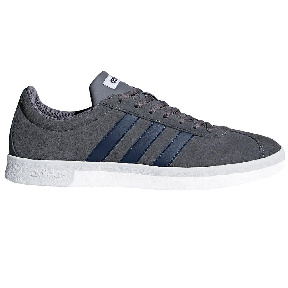 adidas Suede Vl Court 2.0 in Gray for Men | Lyst