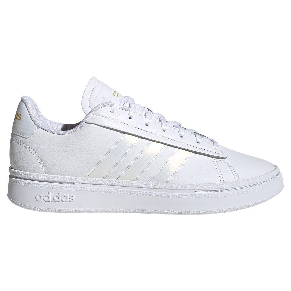 adidas Grand Court Alpha Trainers in White Lyst