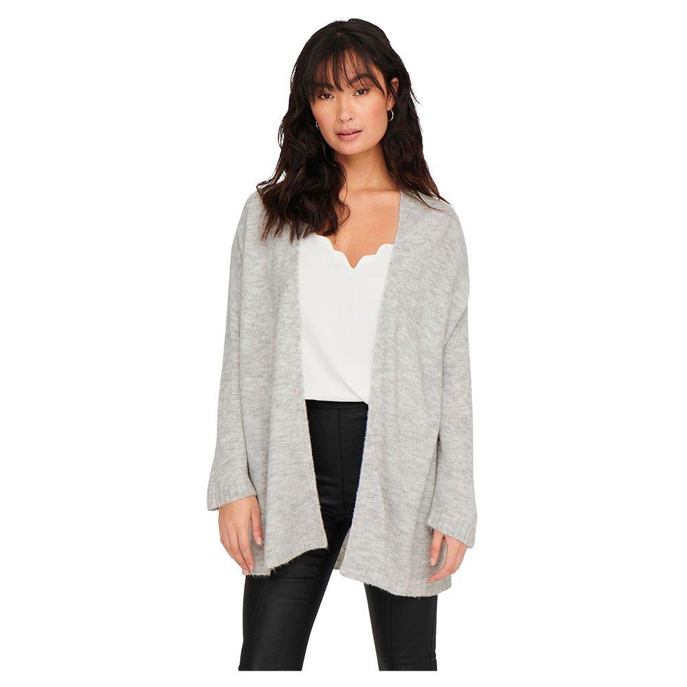 Jdy Chary Ong Cardigan in Gray | Lyst