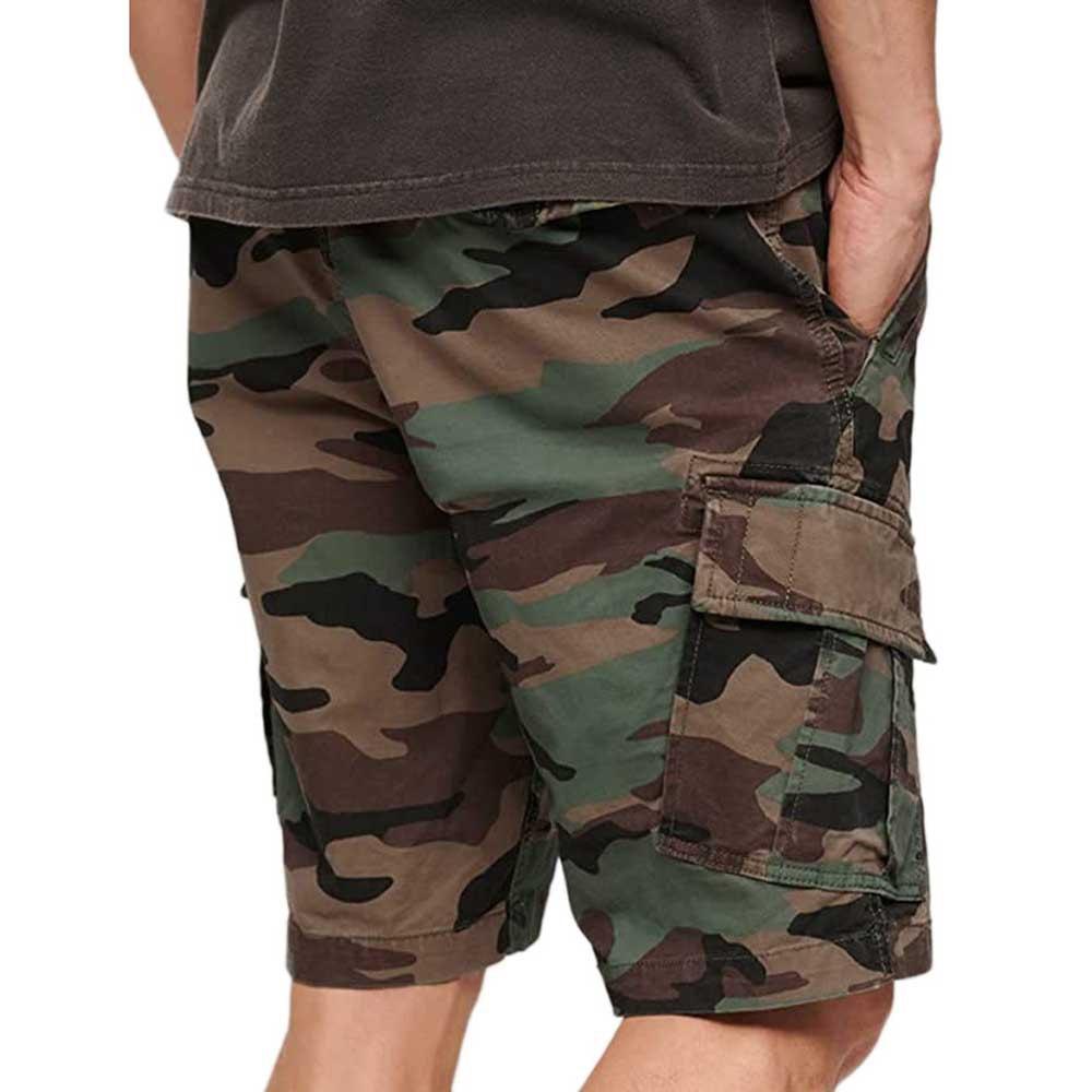 Superdry Vintage Core Cargo Shorts in Gray for Men | Lyst