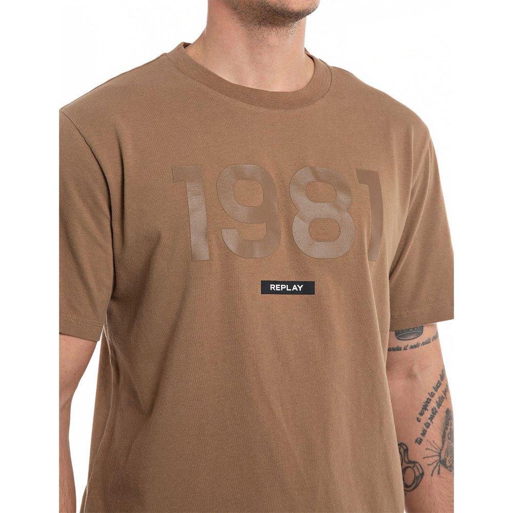 Replay Repay 6682 .000.23574 Short Seeve T-shirt An in Brown for Men