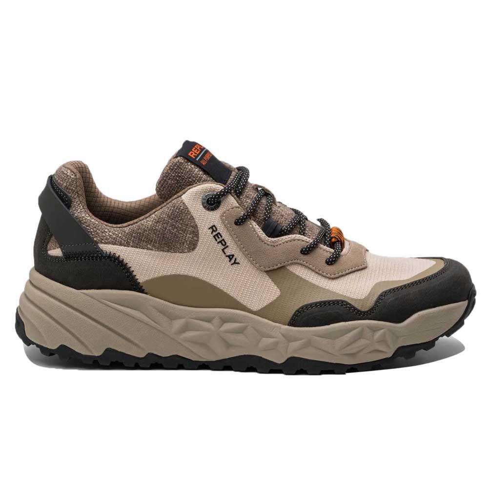 Replay Rs340002t Trainers in Brown for Men | Lyst