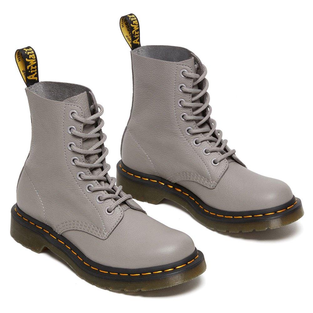 Dr. Martens 1460 Pascal Boots in Gray | Lyst