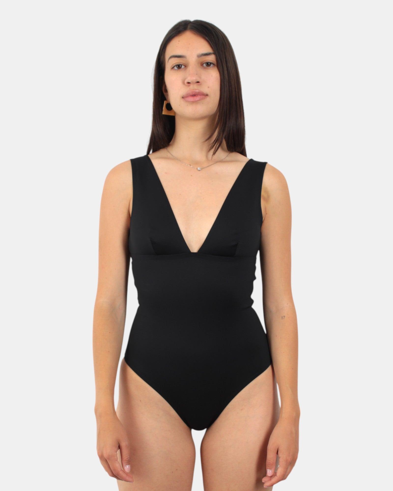 水着・ビーチグッズその他 MC2 SAINT BARTH 'Laurel' one-piece swimsuit Black Lora crinkle lurex black one-piece swimsuit – MC2 Saint Barth