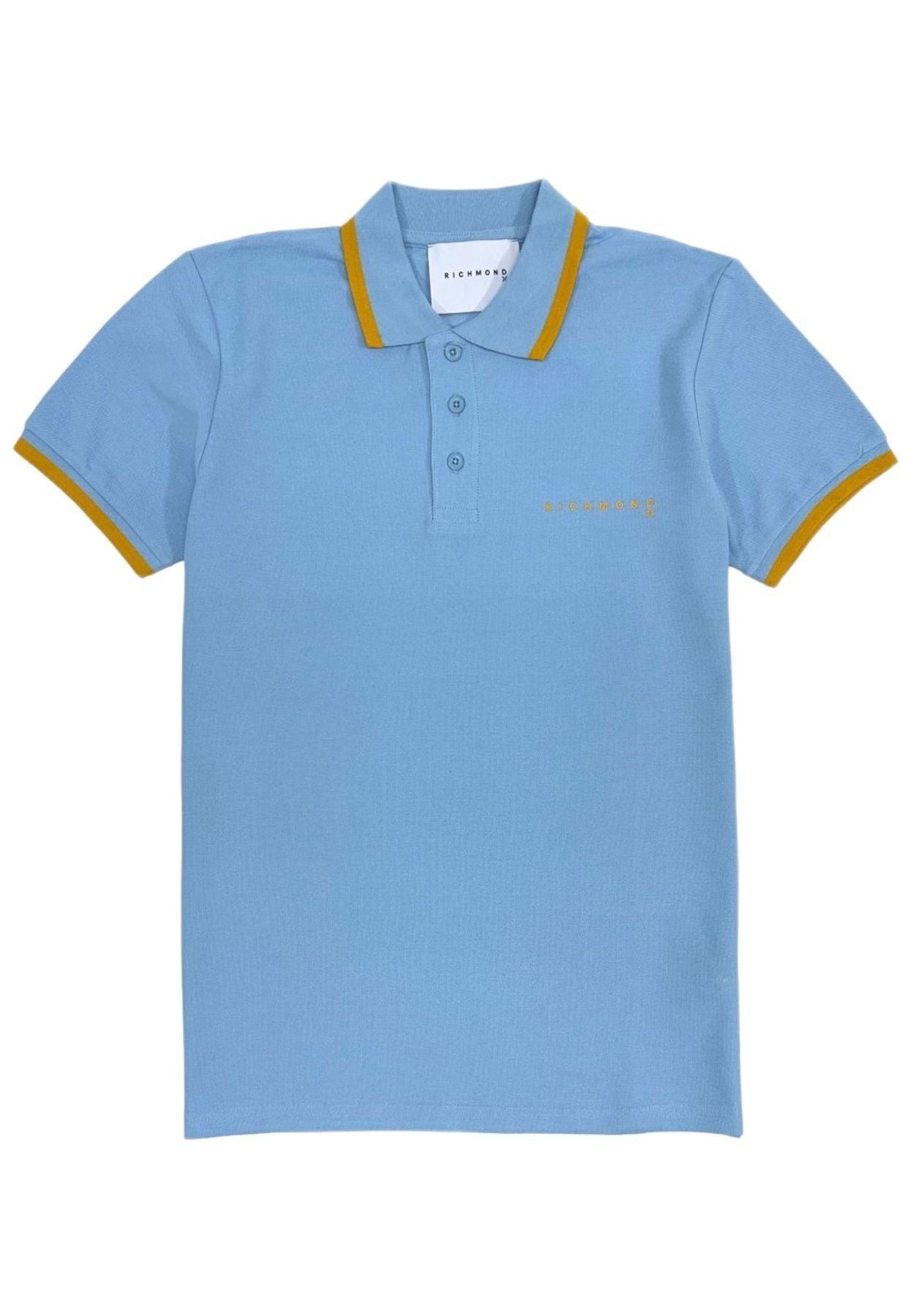 JOHN RICHMOND 売れ筋商品|||ジョン リッチモンド Tシャツ トップス レディース Polo shirts Blue YOOX Online Fashion Design Shopping