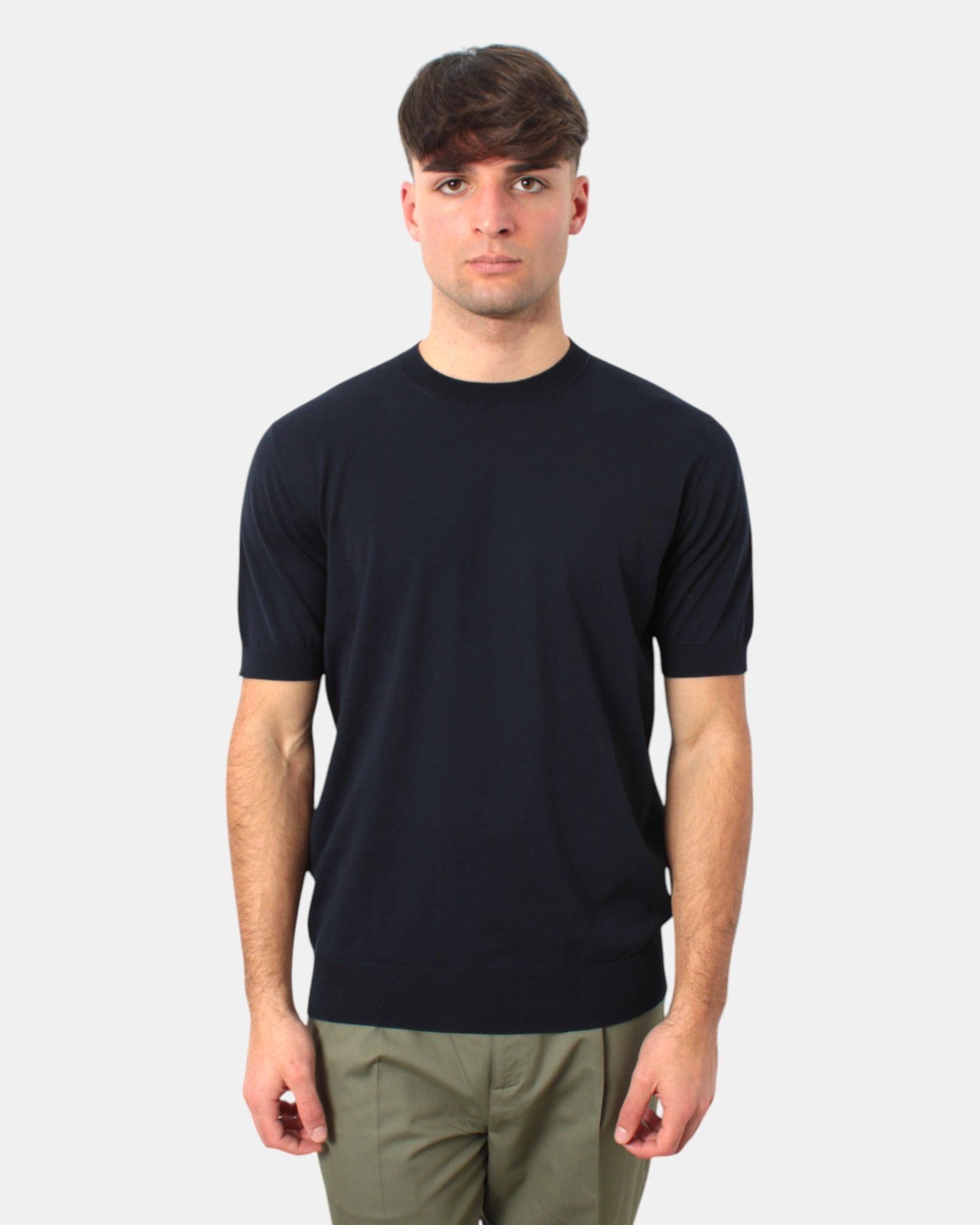Tシャツ・カットソー PAOLO PECORA Men T Shirts LF07141576685 Blue Paolo Pecora Polo | Online order on Faraone.