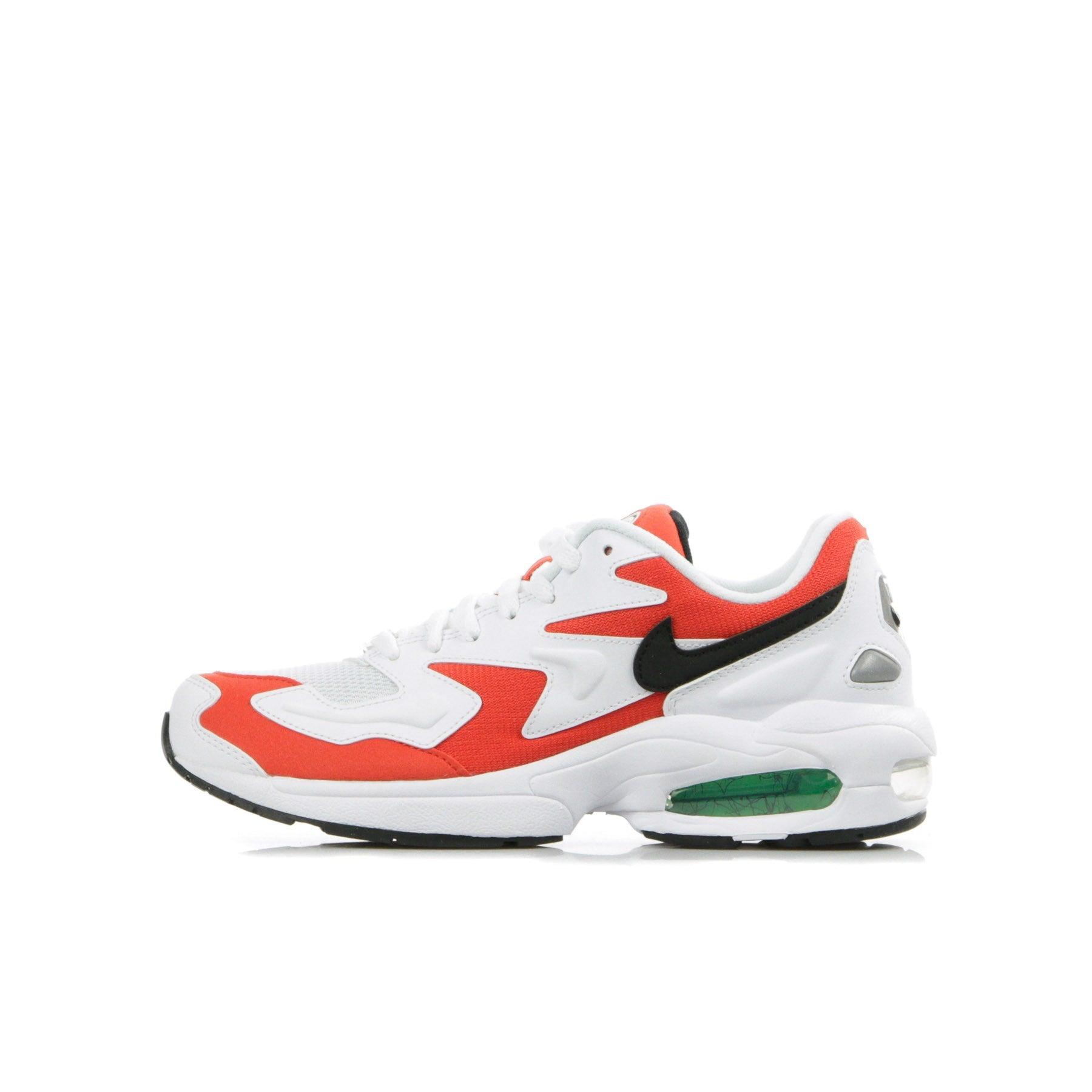 Nike Air Max 2 Hellweib Schwarz Habanero Rot Cool Herren Halbschuh in Rot fur Herren Lyst DE