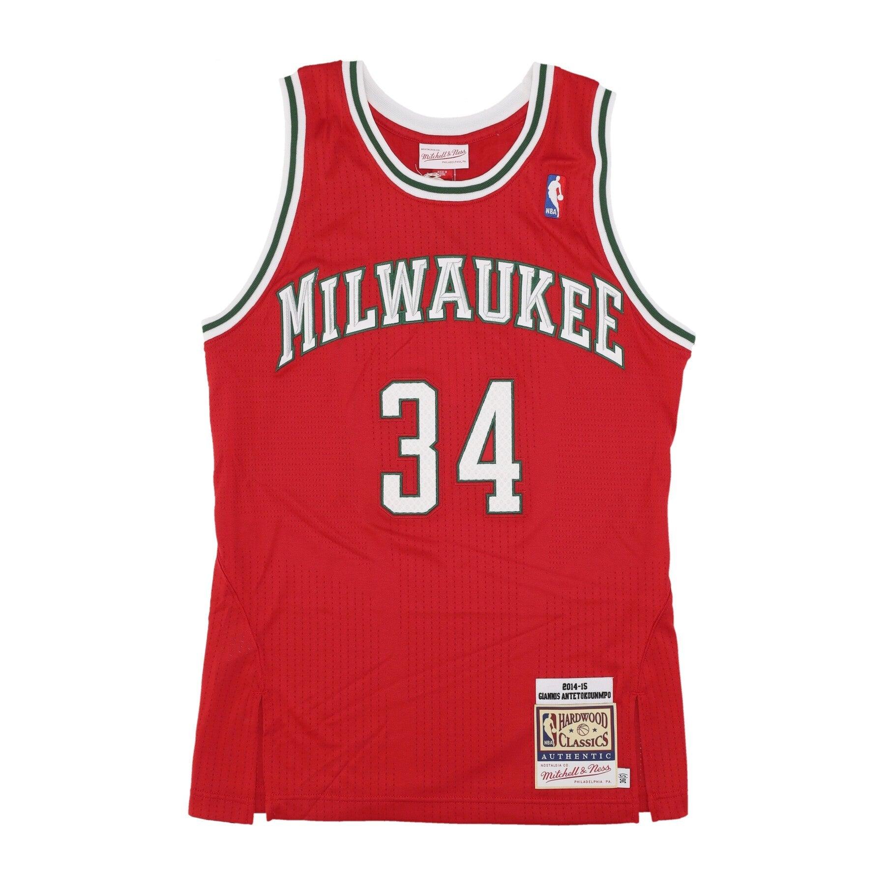 Giannis antetokounmpo red jersey discount