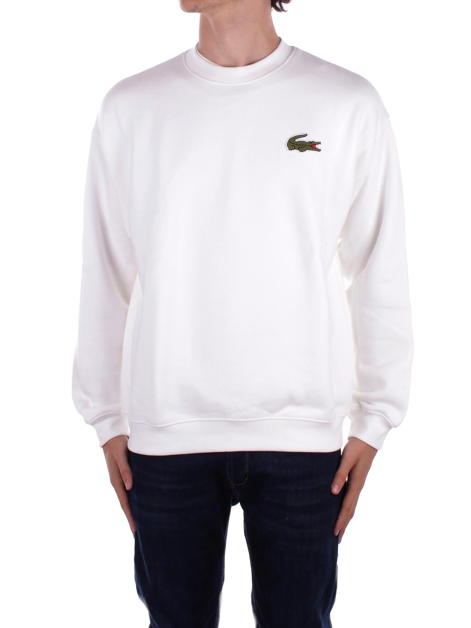 Lacoste Remera Manga Larga Blanca Hombre Camisetas Blancas Hombre